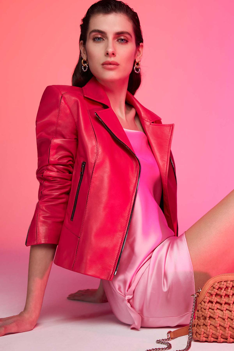 Kıara Women's Leather Jacket 22SGD5859U4 | Derimod