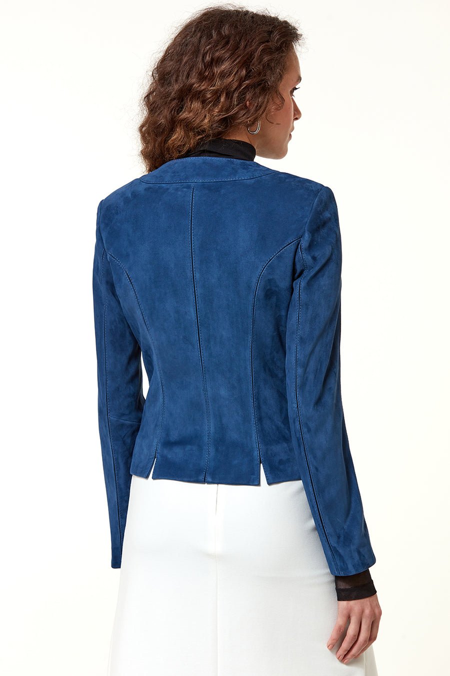 Luna Women's Suede Leather Jacket