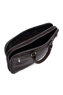 Men's Brown Briefcase | Derimod
