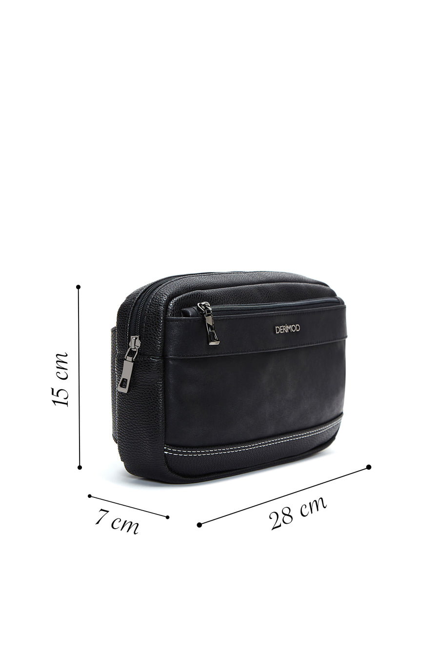 Men's Black Waist Bag