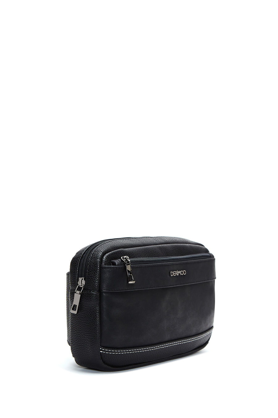Men's Black Waist Bag
