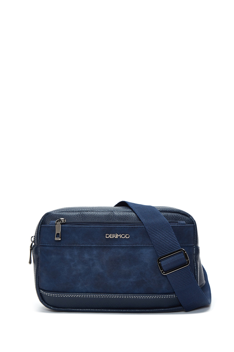 Men's Navy Blue Waist Bag 22WBD310014 | Derimod