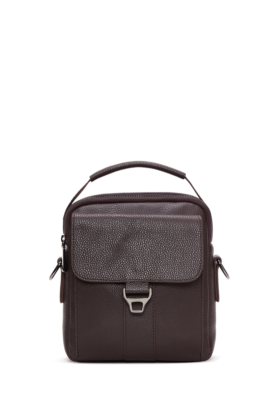 Men's Brown Messenger Bag