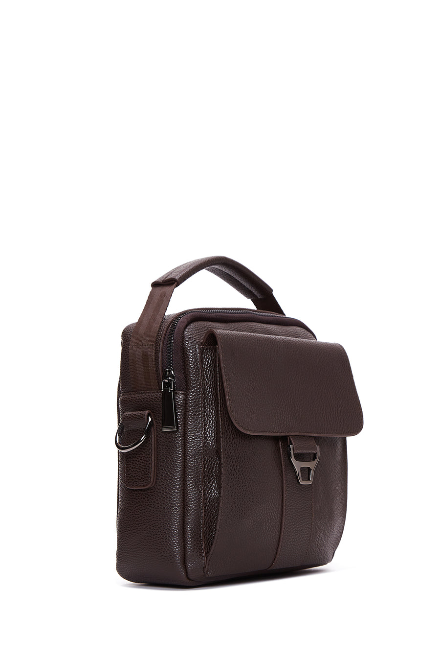 Men's Brown Messenger Bag
