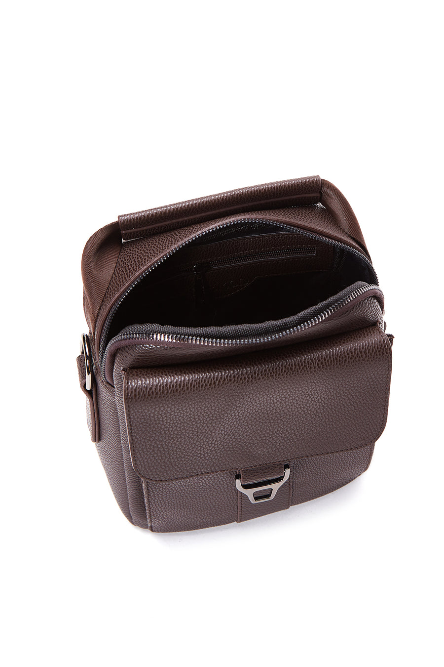 Men's Brown Messenger Bag
