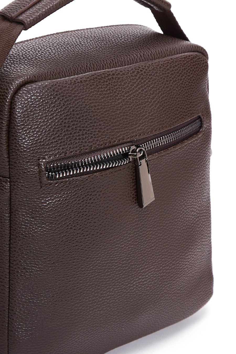 Men's Brown Messenger Bag