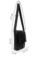 Erkek Siyah Postacı Çanta | Derimod