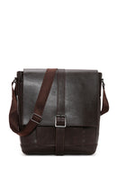 Erkek Kahverengi Postacı Çanta | Derimod