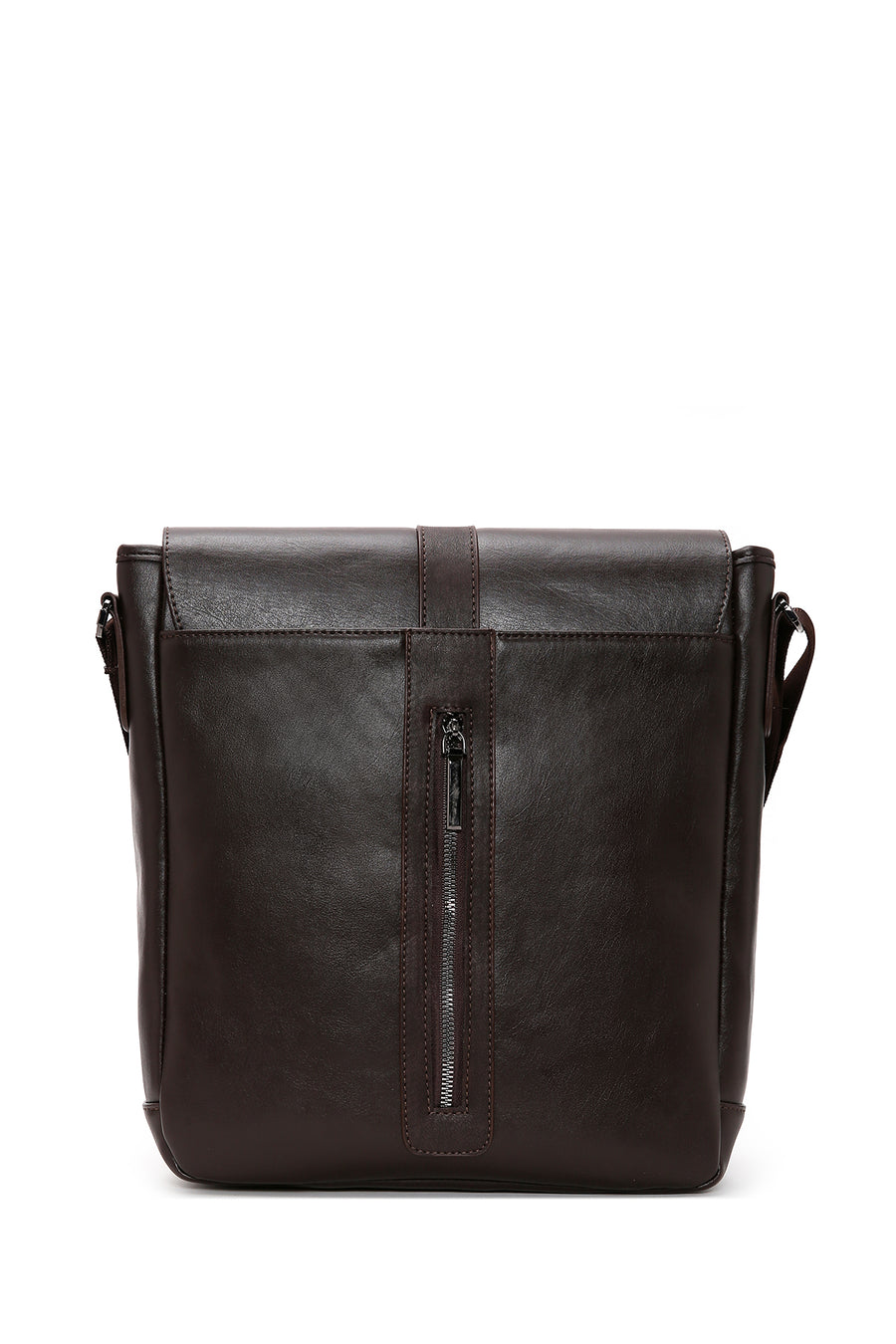 Men's Brown Messenger Bag