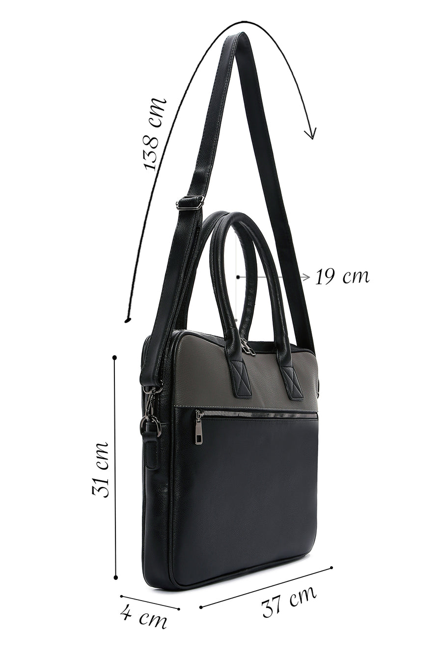 Men's Black Briefcase