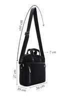 Men's Black Briefcase | Derimod