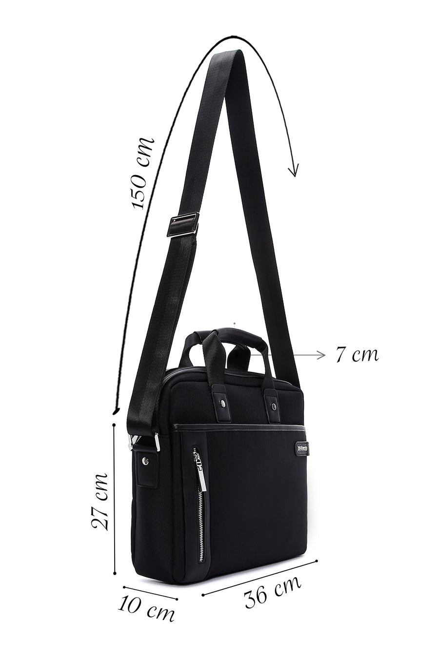 Men's Black Briefcase
