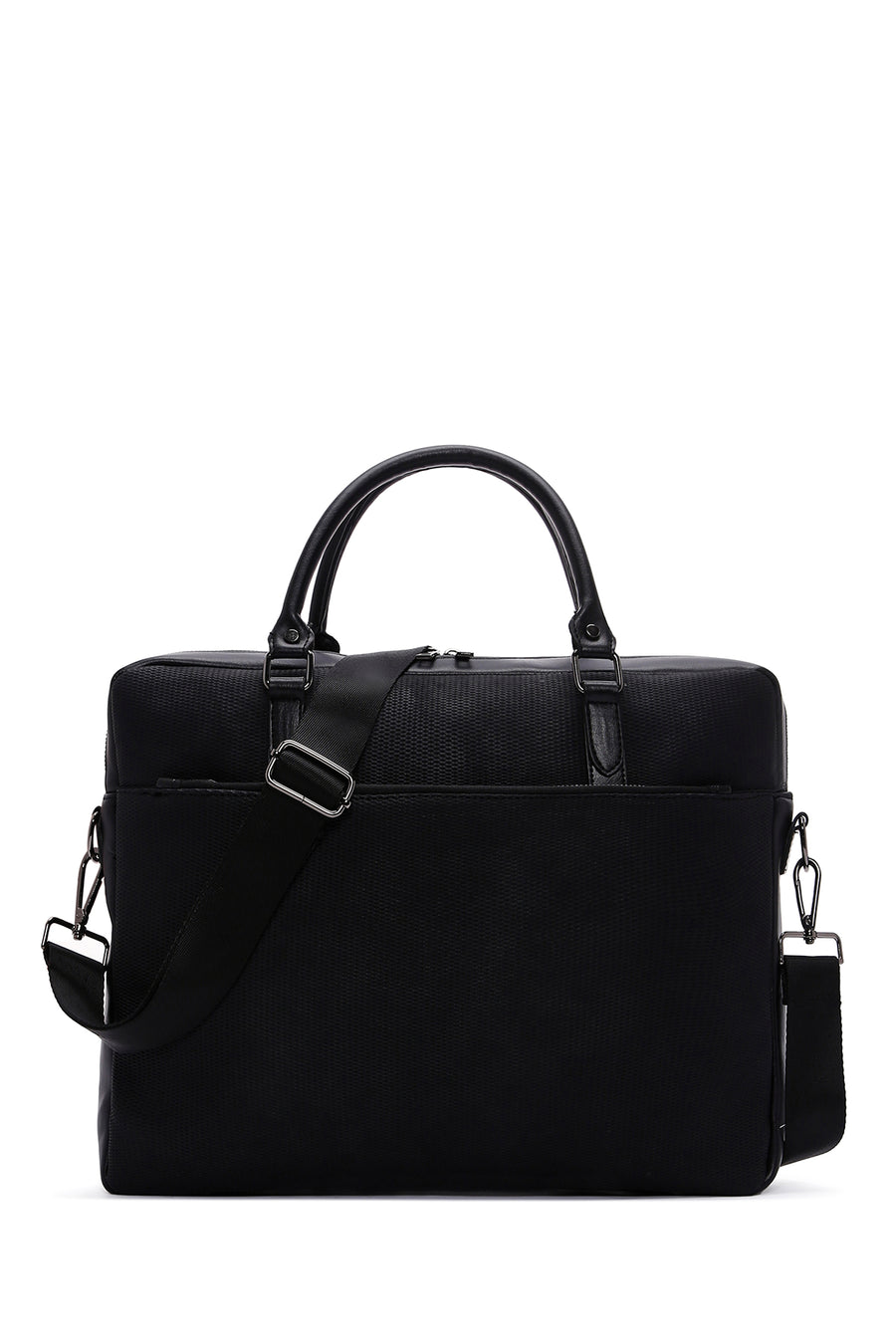 Men's Black Printed Briefcase 22WBD330126 | Derimod