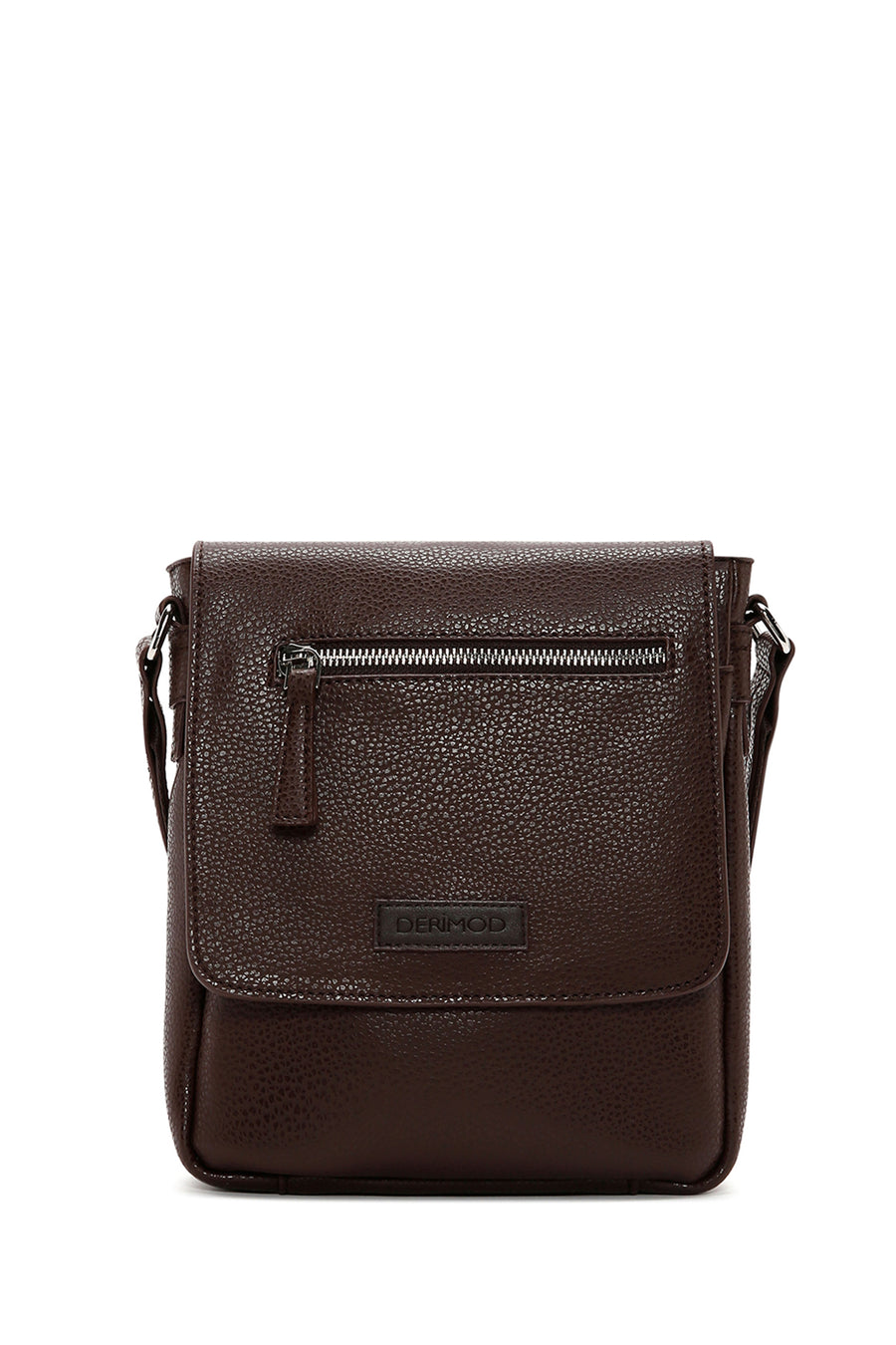 Men's Brown Messenger Bag