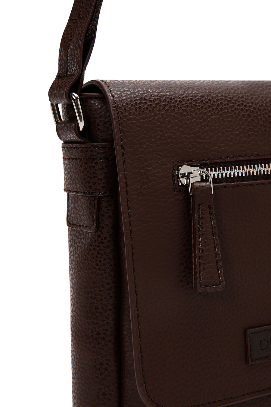 Men's Brown Messenger Bag