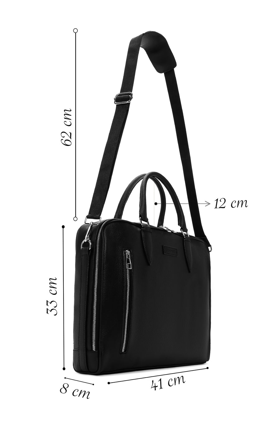 Men's Black Briefcase
