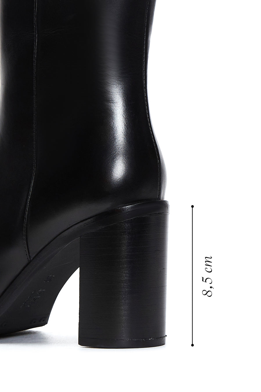 Women's Leather Heeled Boots