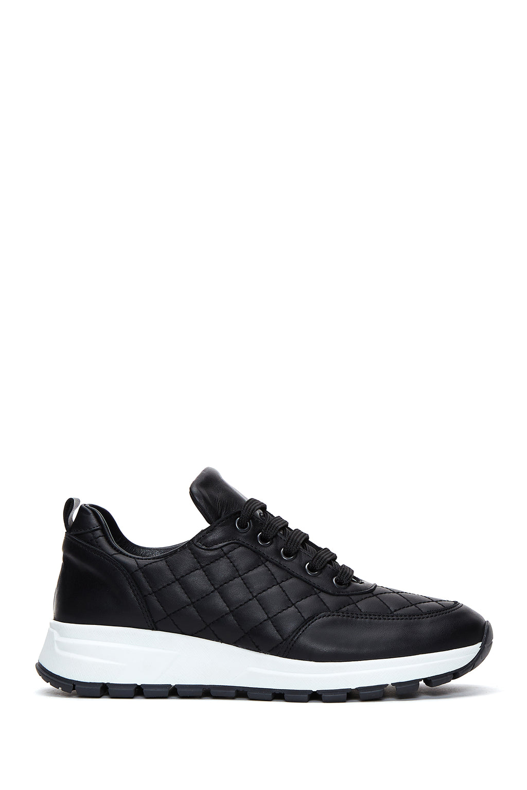Kadın Deri Kapitone Sneaker