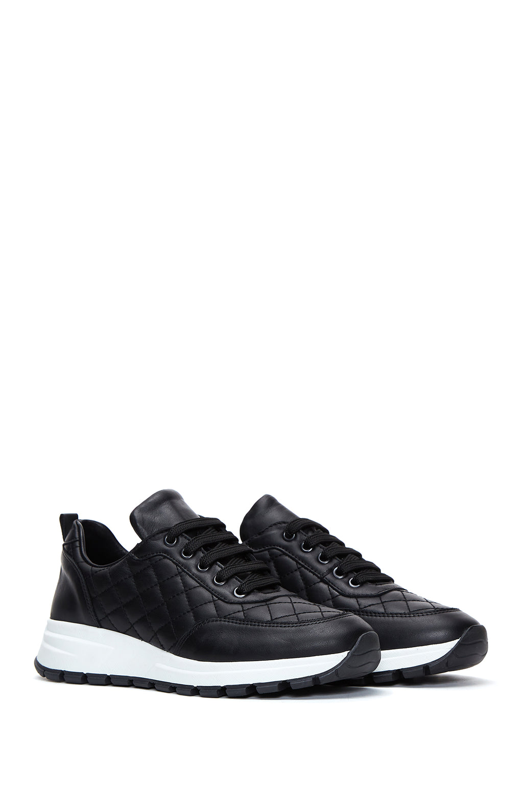Kadın Deri Kapitone Sneaker