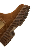 Kadın Taba Süet Deri Chelsea Bot | Derimod