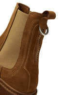 Kadın Taba Süet Deri Chelsea Bot | Derimod