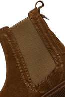 Kadın Taba Süet Deri Chelsea Bot | Derimod