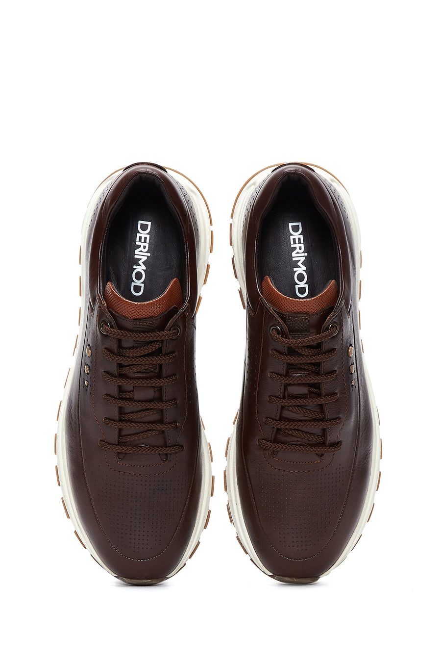 Men's Brown Leather Sneaker