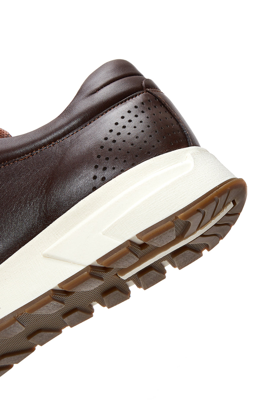 Men's Brown Leather Sneaker