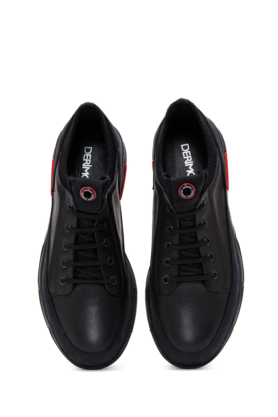 Erkek Deri Süet Detaylı Sneaker