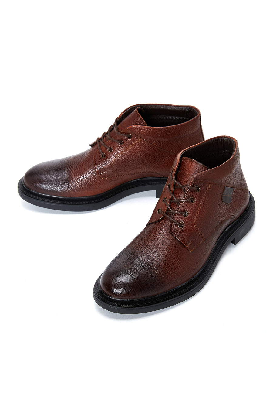 Men's Brown Leather Classic Boots