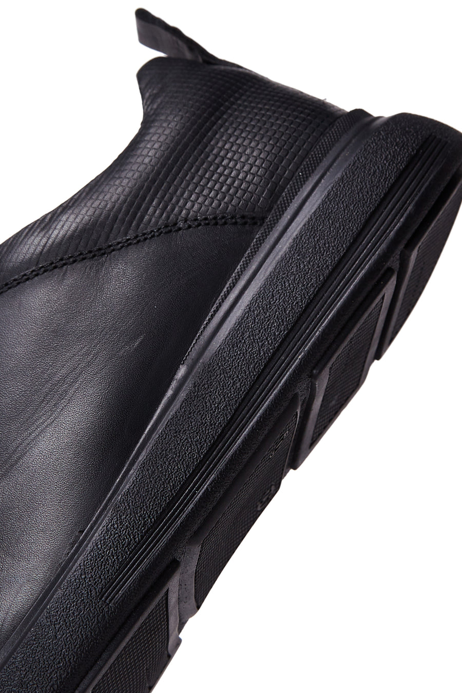 Men's Leather Black Casual Sneaker