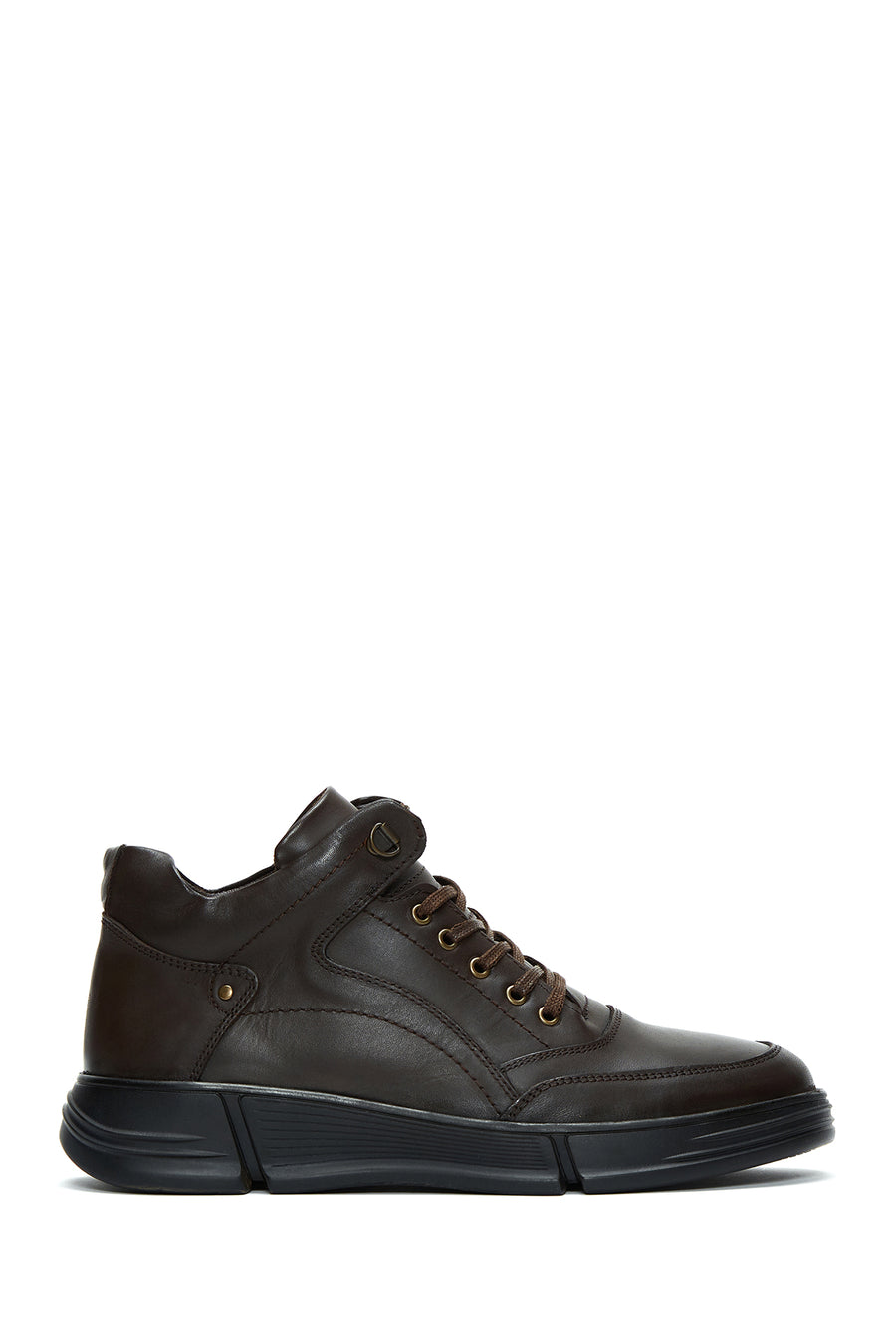 Men's Leather Short Casual Boots 22WFD680918 | Derimod