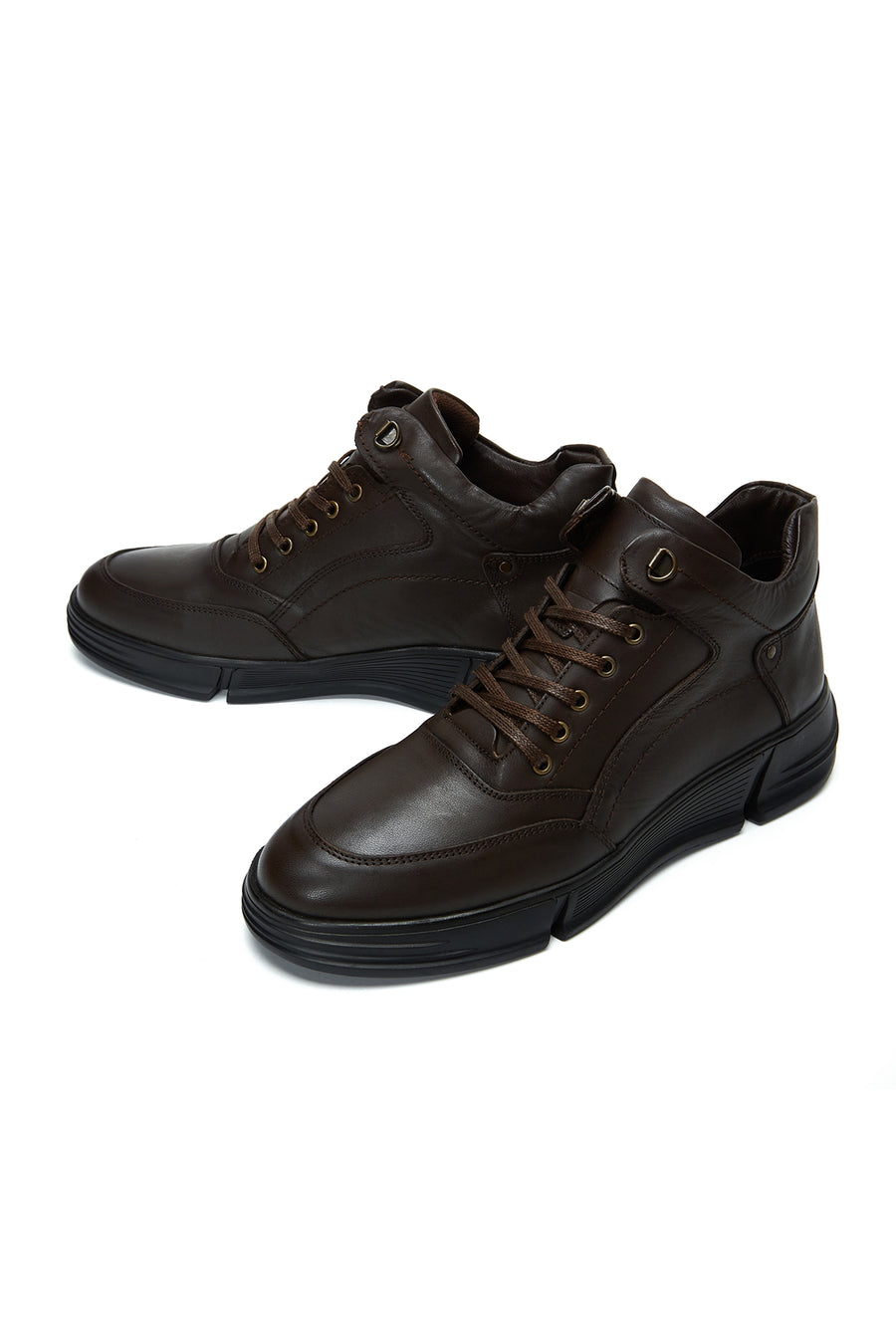 Men's Leather Short Casual Boots