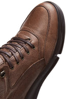 Men's Leather Short Casual Boots | Derimod
