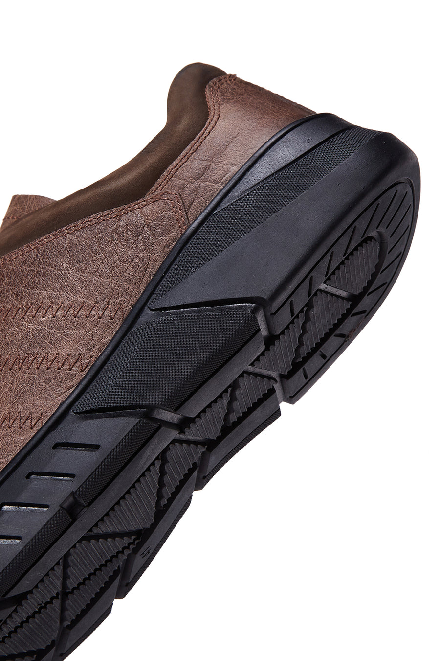 Erkek Vizon Deri Casual Sneaker