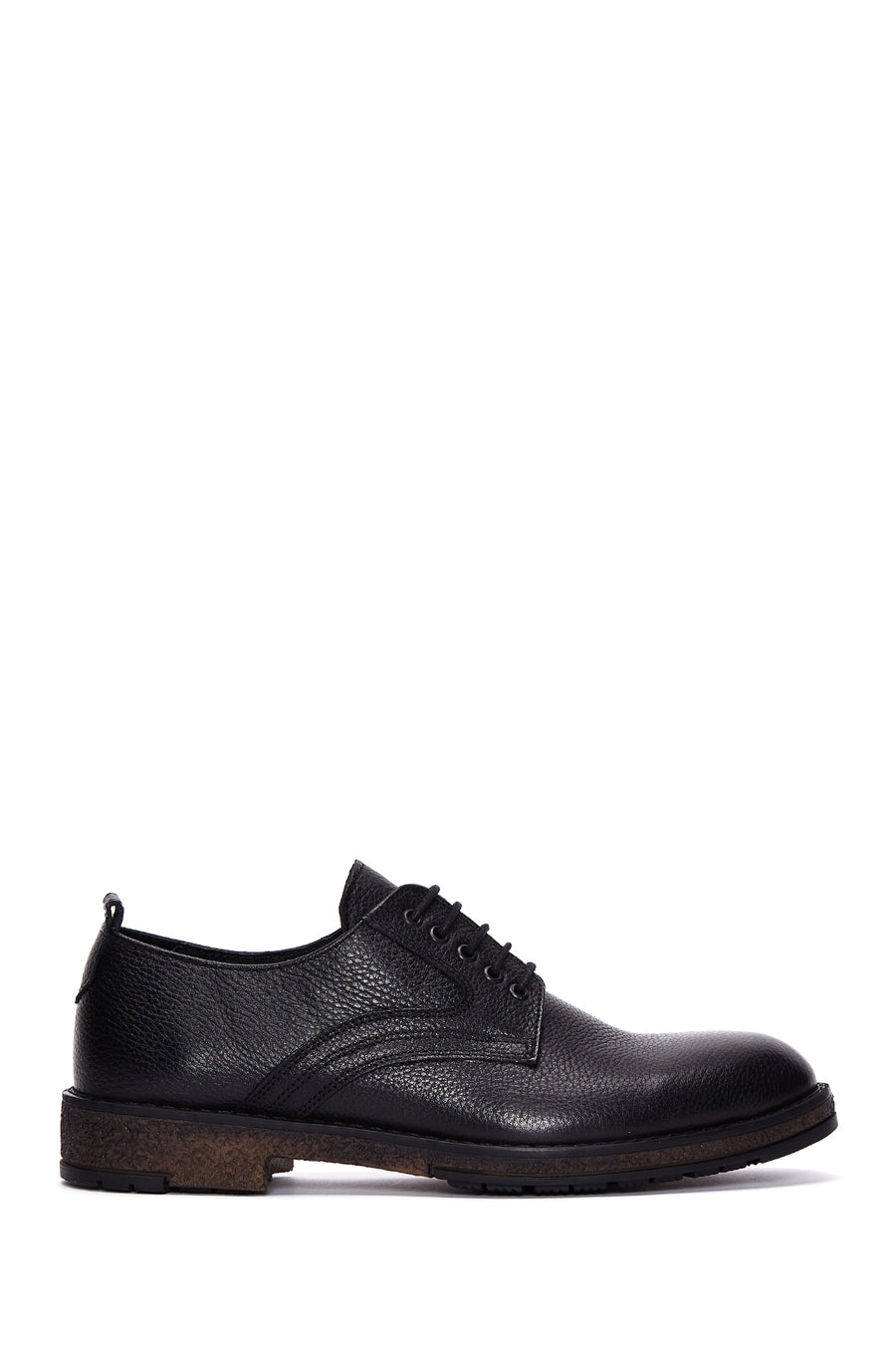 Men's Black Leather Casual Shoes 22WFD6841FT | Derimod