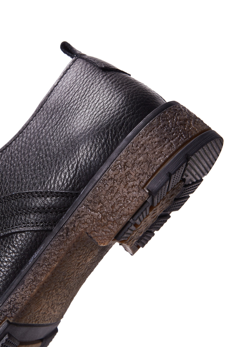 Men's Black Leather Casual Shoes