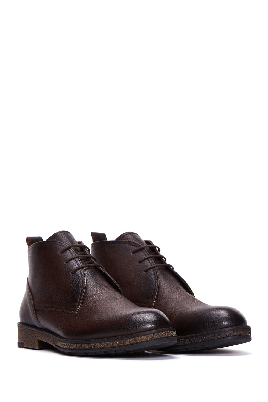 Men's Brown Leather Classic Boots