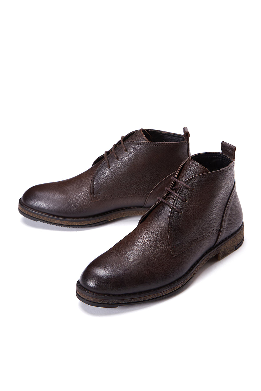 Men's Brown Leather Classic Boots