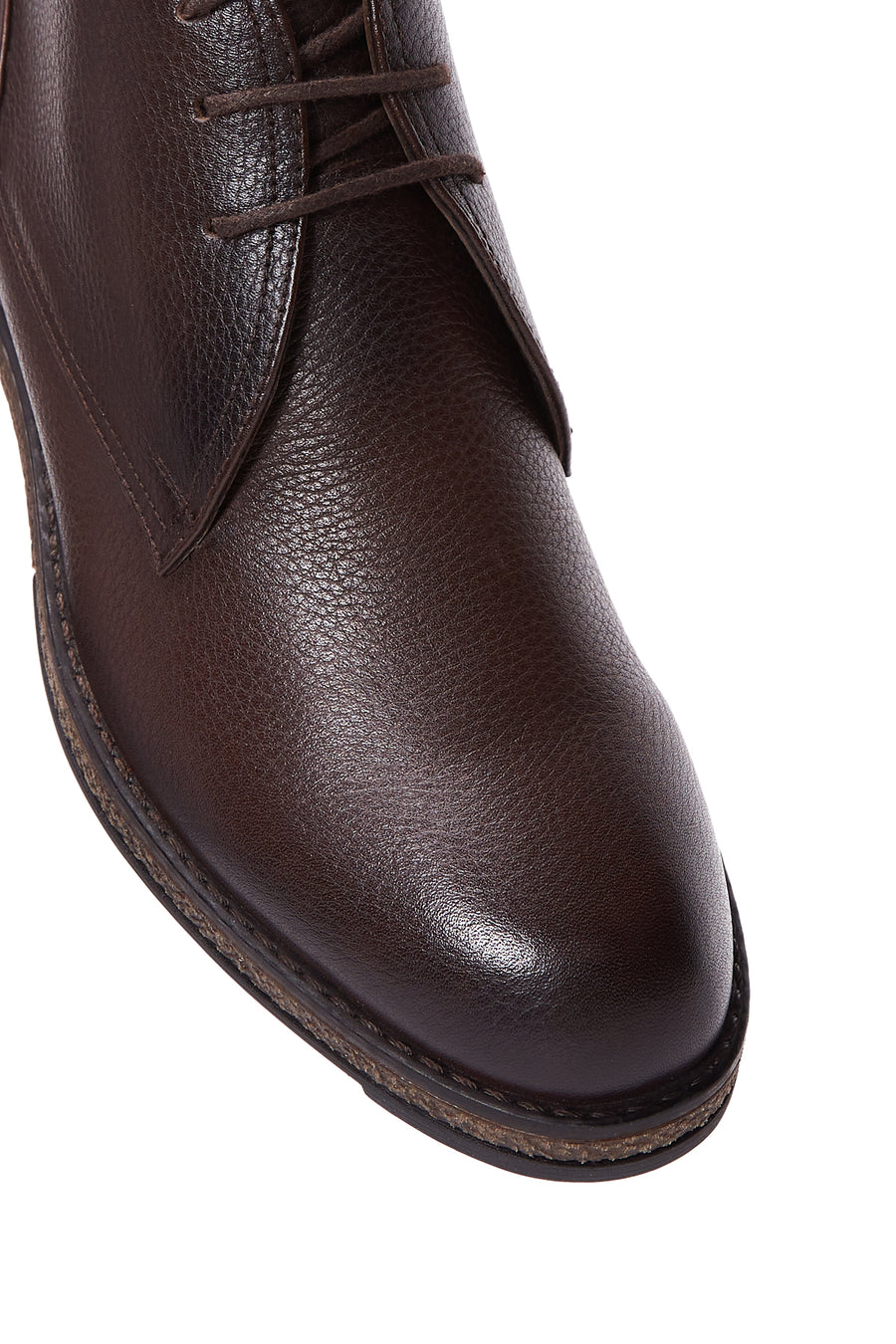 Men's Brown Leather Classic Boots