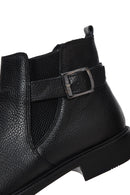 Men's Leather Buckle Classic Boots | Derimod