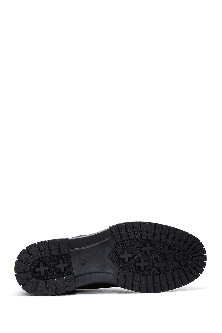 Men's Black Nubuck Leather Zippered Boots