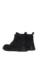 Erkek Siyah Nubuk Deri Fermuarlı Bot | Derimod