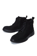 Erkek Siyah Nubuk Deri Fermuarlı Bot | Derimod