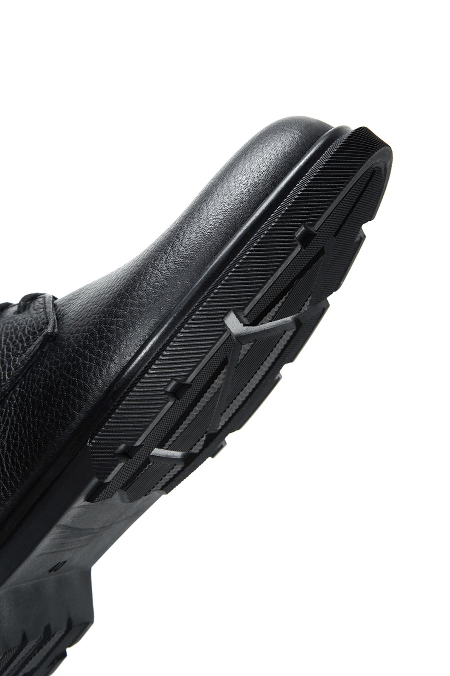 Men's Black Leather Casual Shoes