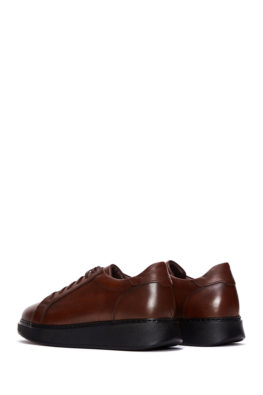 Men's Brown Leather Casual Sneaker