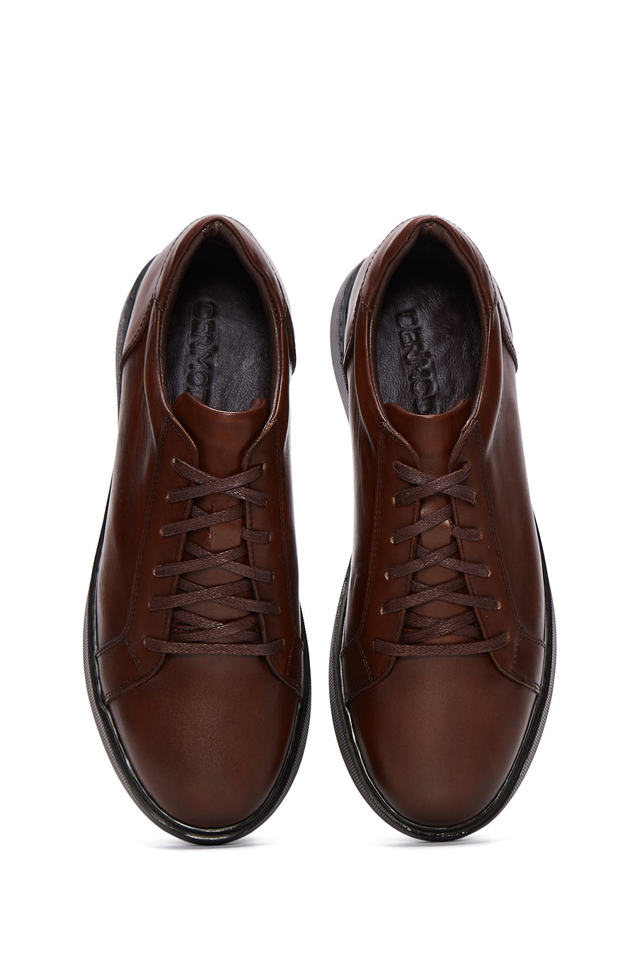 Men's Brown Leather Casual Sneaker