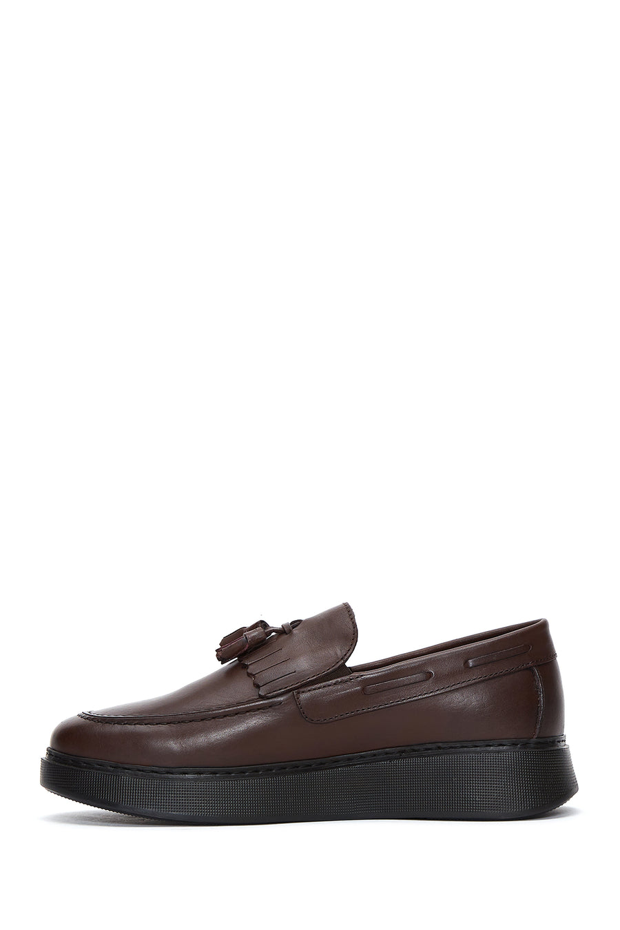 Erkek Deri Püsküllü Loafer