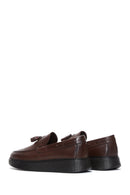 Men's Leather Tassel Loafer | Derimod