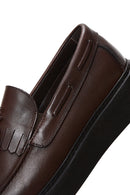 Men's Leather Tassel Loafer | Derimod